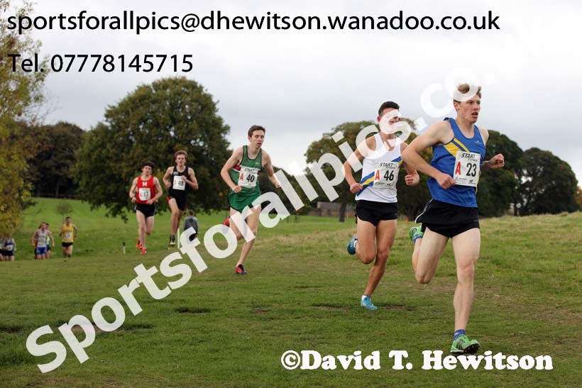 Senior mens Northern Cross Country Relays, Graves Park, Sheffield. Photo: David T. Hewitson/Sports for All Pics
